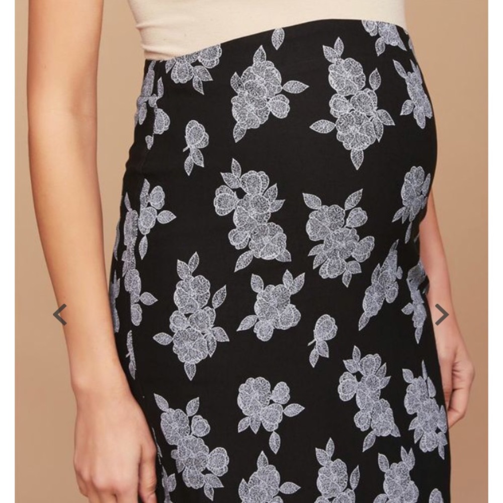 Motherhood maternity pencil skirt